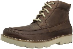 206 Collective Amazon Brand Men's Pioneer Moc-Toe Lace-up Boot, Brown, 8 D US