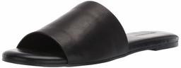 Amazon Brand - 206 Collective Women's Honn Leather Sandal, Black, 12 B US