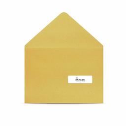 AmazonBasics Fast Peel Address Labels for Laser/Inkjet Printers, White, 1 x 2-5/8 Inch Label, 3,000 Labels