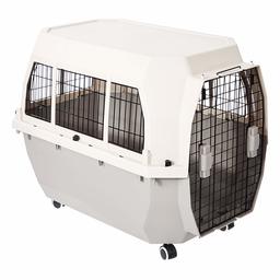 AmazonBasics Pet Carrier Kennel with Metal Wire Ventilation, 36-Inch