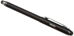 AmazonBasics Capacitive Stylus Pen for Touchscreen Devices - Black PEABS-3TIPSSTYLUS-BK-4PKS