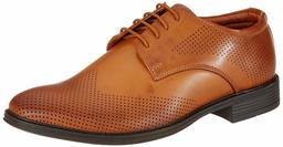Amazon Brand - Symbol Men's Tan PU Formal Shoes - 6 UK (AZ-SY-429)