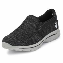 Klepe Men's Black Flyknit with Memory Foam Running Shoes-10 UK (44 EU) (11 US) (M133/BLK)