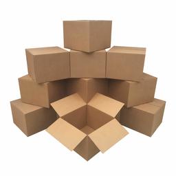 AmazonBasics Moving Boxes - Large, 20" x 15", 6-Pack