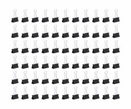AmazonBasics Binder Clips, Pack of 60 (25 mm)