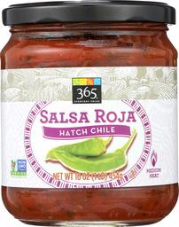 365 Everyday Value, Hatch Chile Salsa Roja, 16 oz