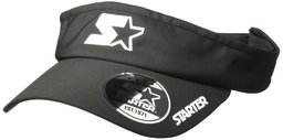 Starter Women's Performance Visor, Amazon Exclusive, Black, One Size