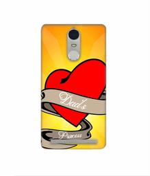 Amazon Brand - Solimo Designer Dad's Princess 3D Printed Hard Back Case Mobile Cover for Lenovo K5 Note