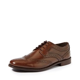 Amazon Brand - Symbol Men's Brogue leather formal shoes